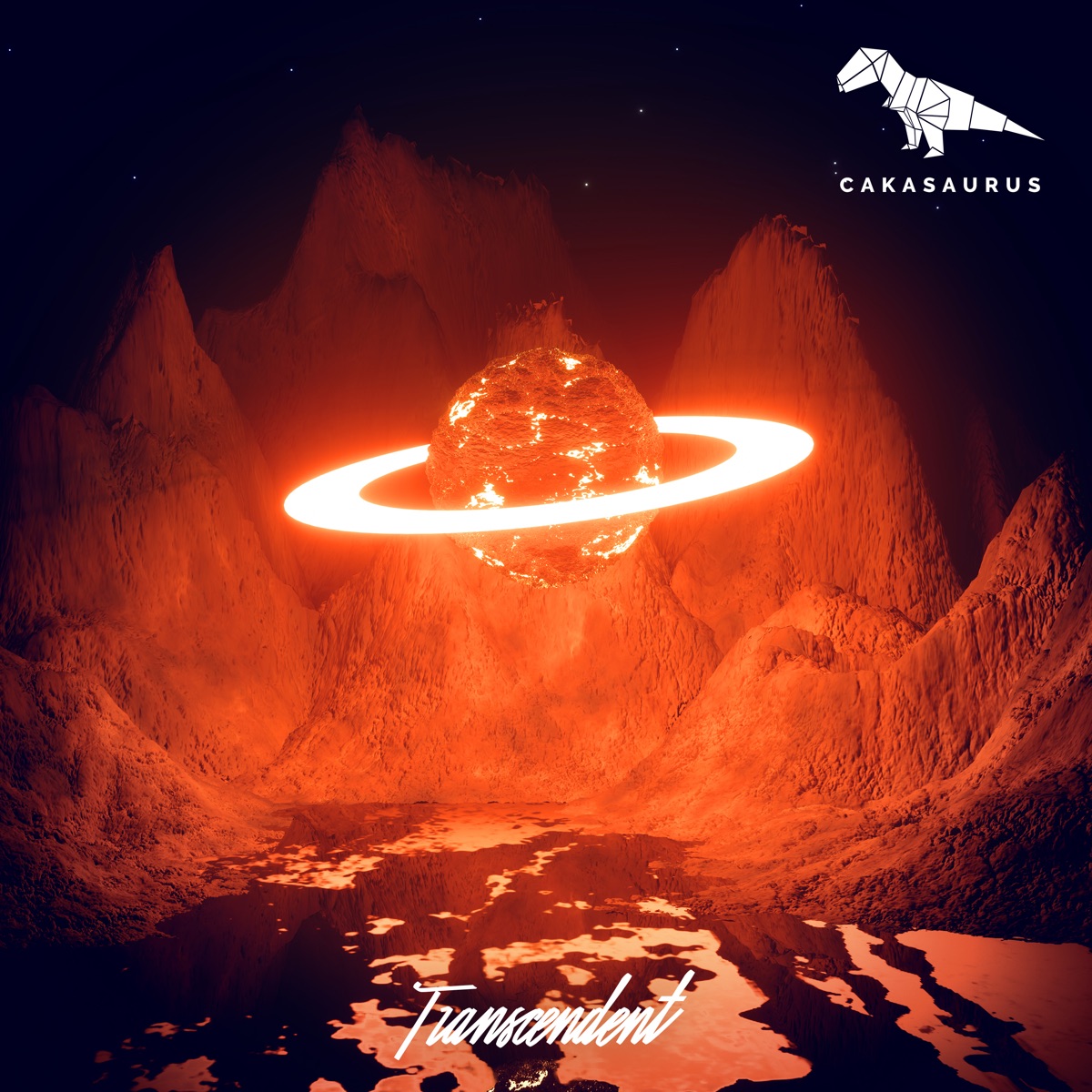 Transcendent - Single by Cakasaurus album cover