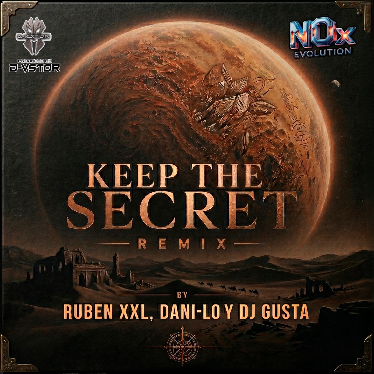 Keep the secret - Single by Ruben XXL, Danilo, Dj Gusta & D-Vstor album cover