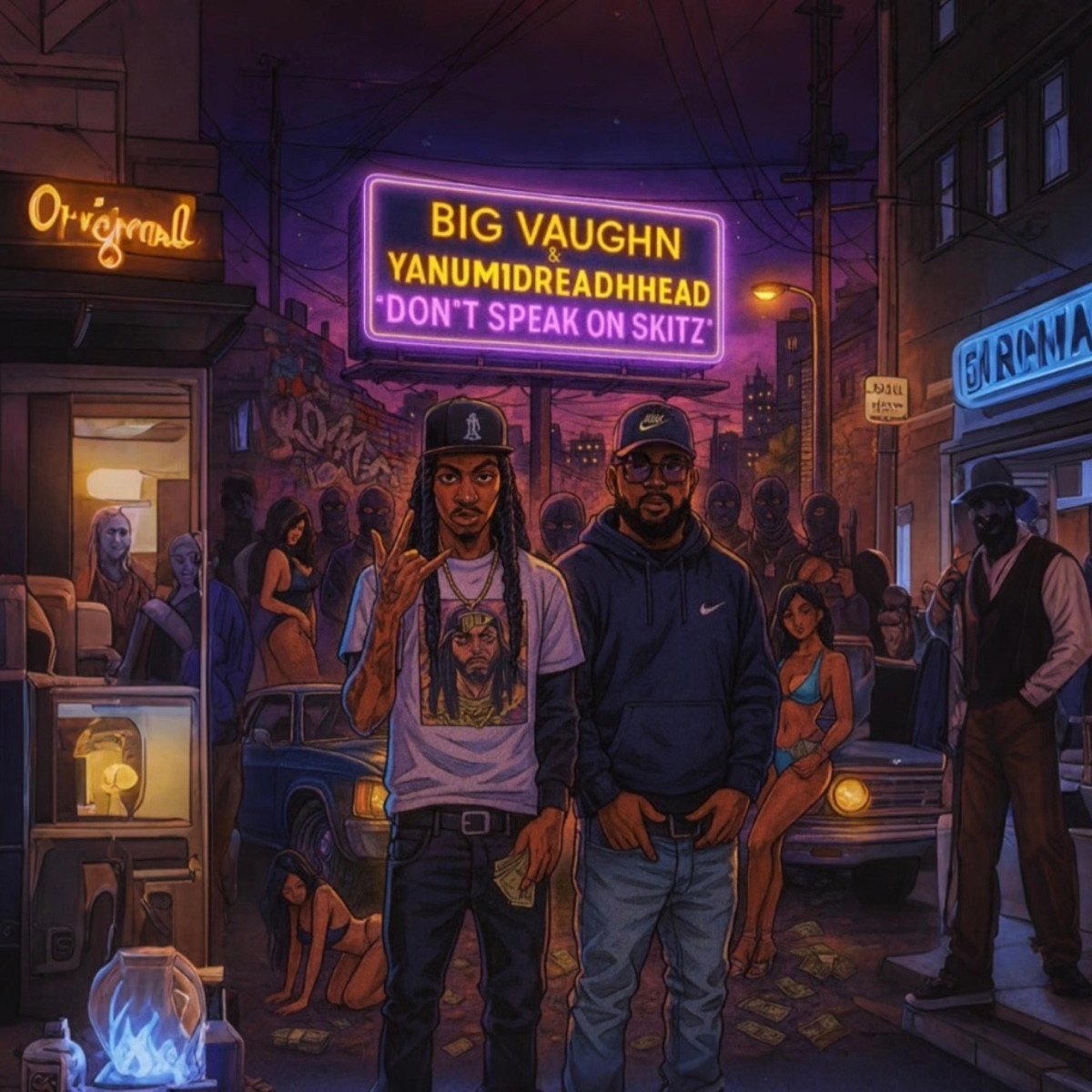 Dont Speak On Skitz (feat. Yanum1dreadhead) - Single by Big Vaughn album cover