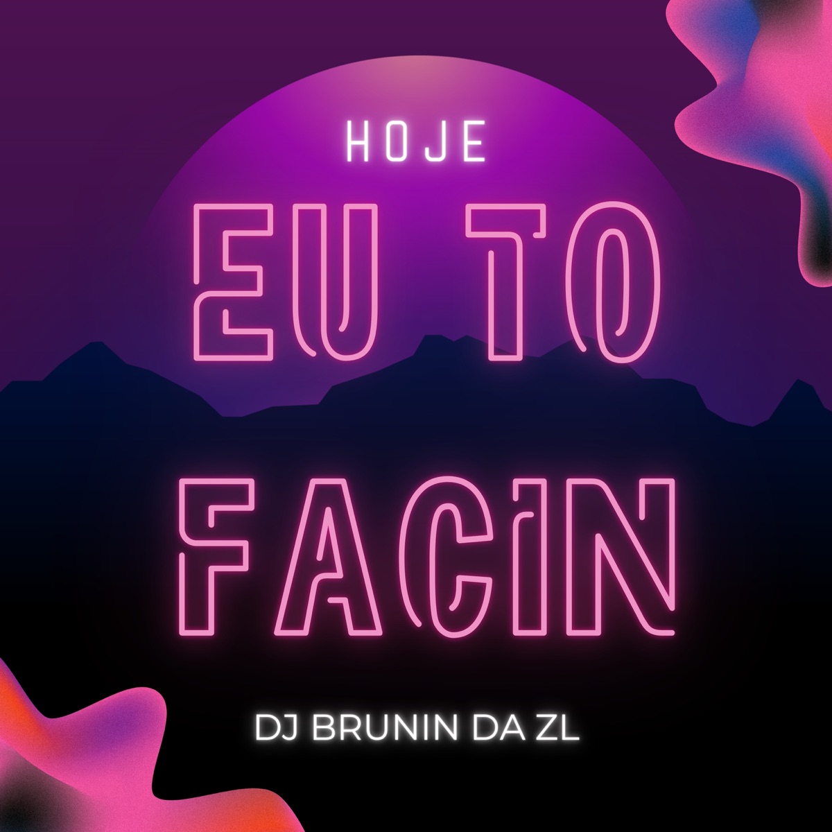 HOJE EU TO FACIN E O GRAVE PORRADÃO - Single by DJ BRUNIN DA ZL album cover