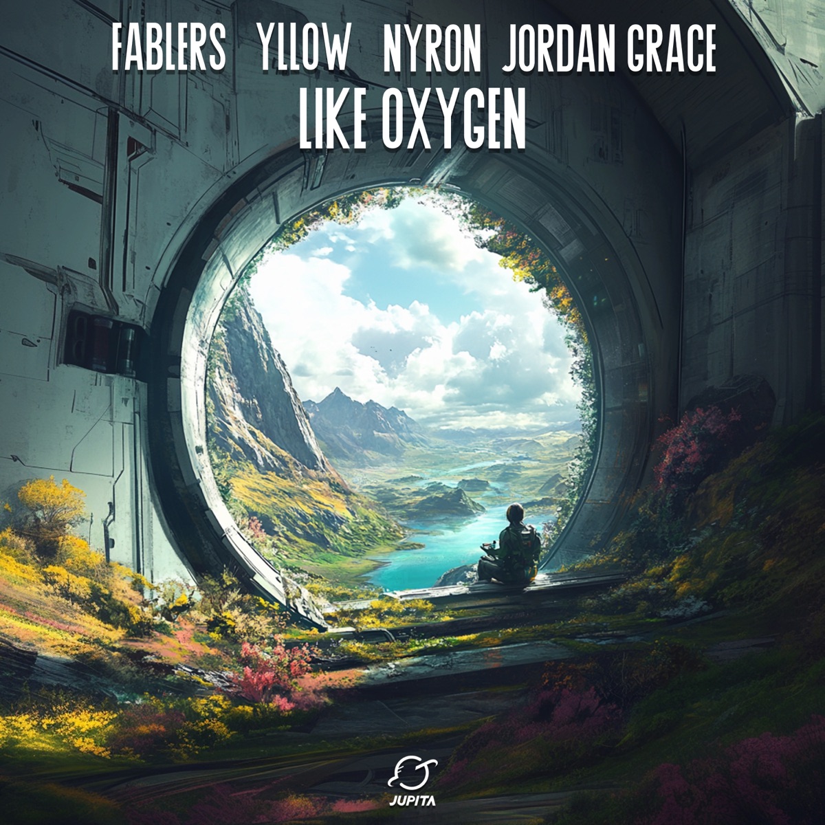 Like Oxygen (feat. Jordan Grace) - Single by Fablers, YLLOW & Nyron album cover