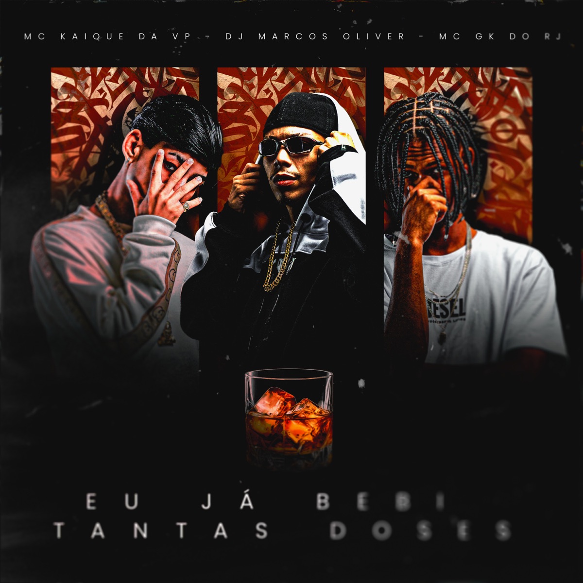 Eu Já Bebi Tantas Doses - Single by Mc Gk Do Rj & MC Kaique da VP album cover