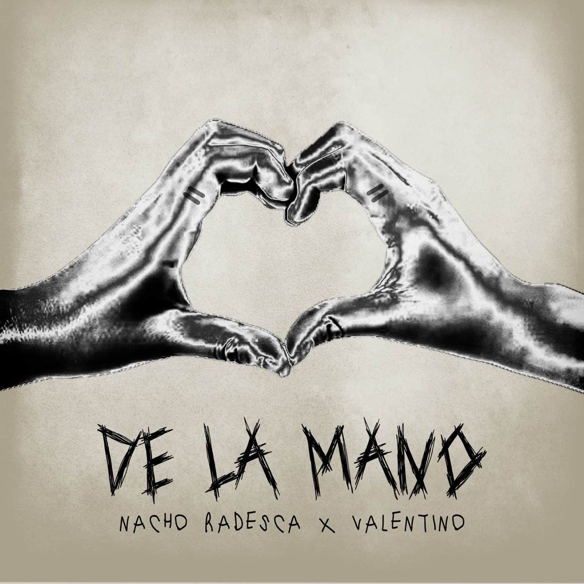 De La Mano - Single by Nacho Radesca & Valentino album cover
