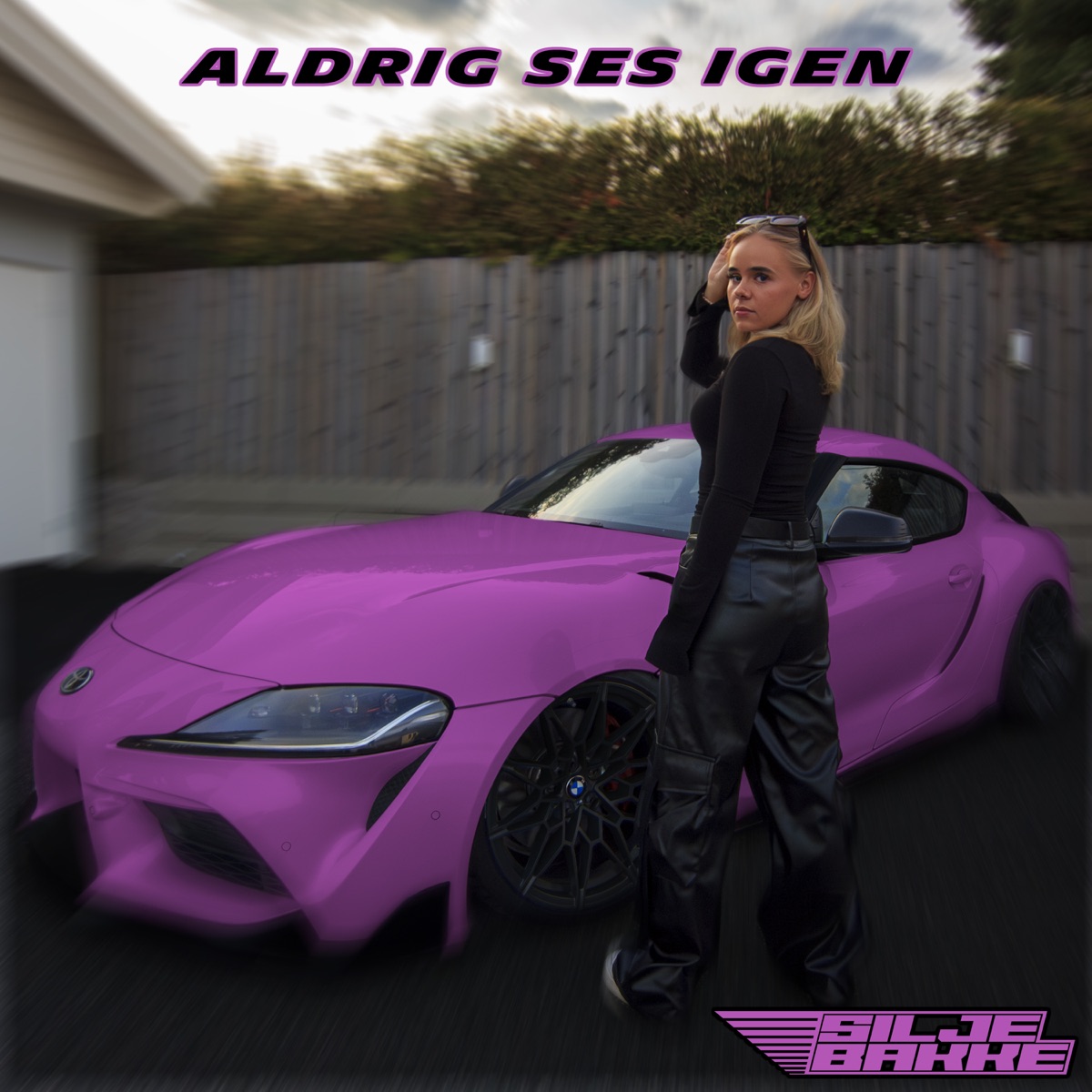 Aldrig ses igen - Single by Silje Bakke album cover