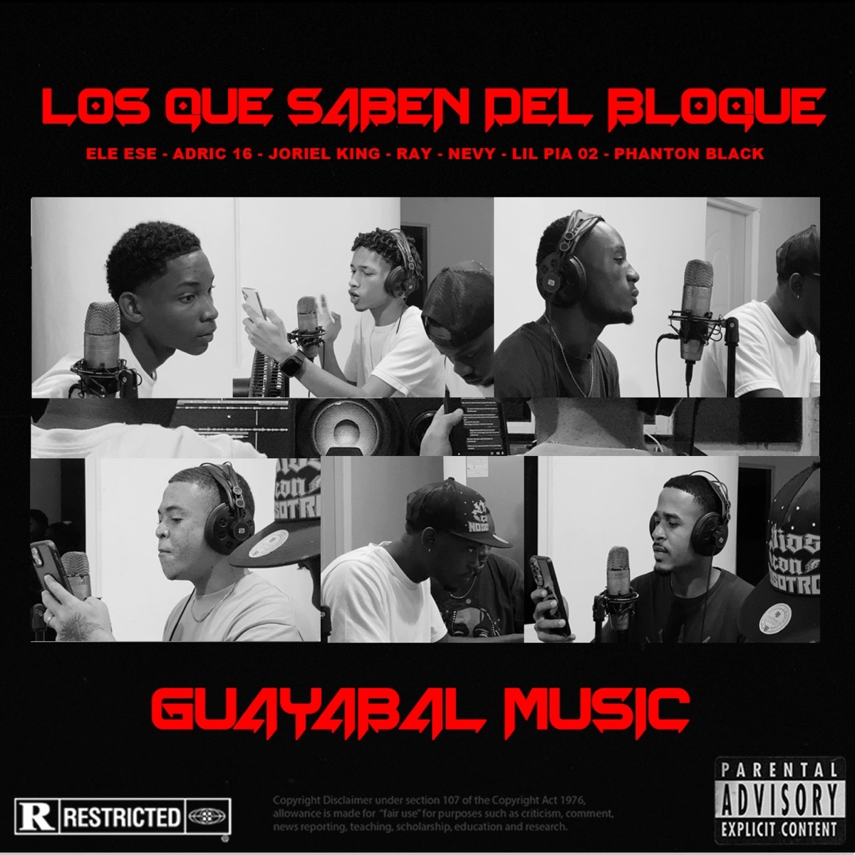 Los Que Saben Del Bloque (feat. Ele Ese, Joriel King, Ray, Phanton Black & Lil Pia 02) - Single by Adric16 album cover