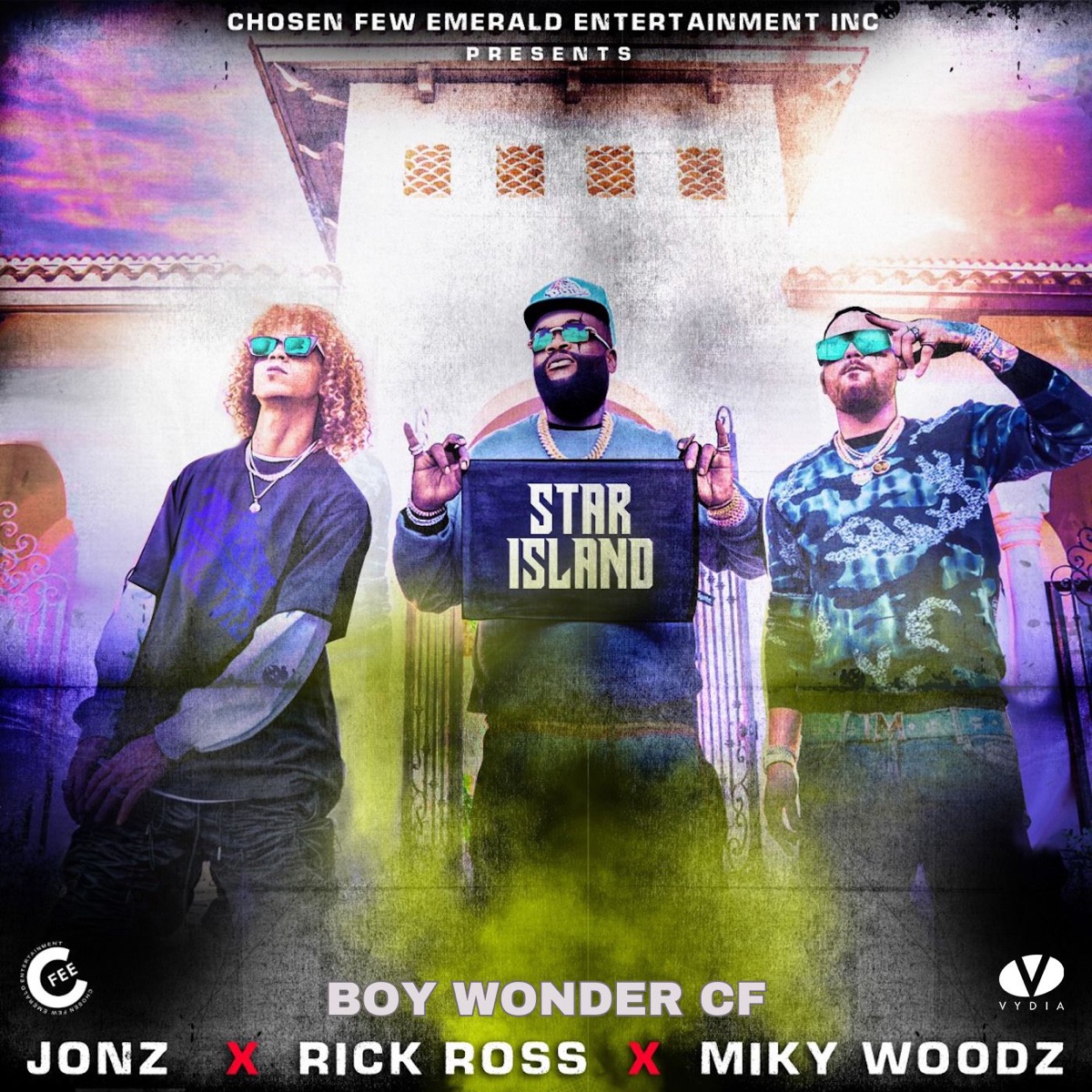 Star Island (feat. Miky Woodz) - Single by Jon Z, Rick Ross & Boy Wonder CF album cover