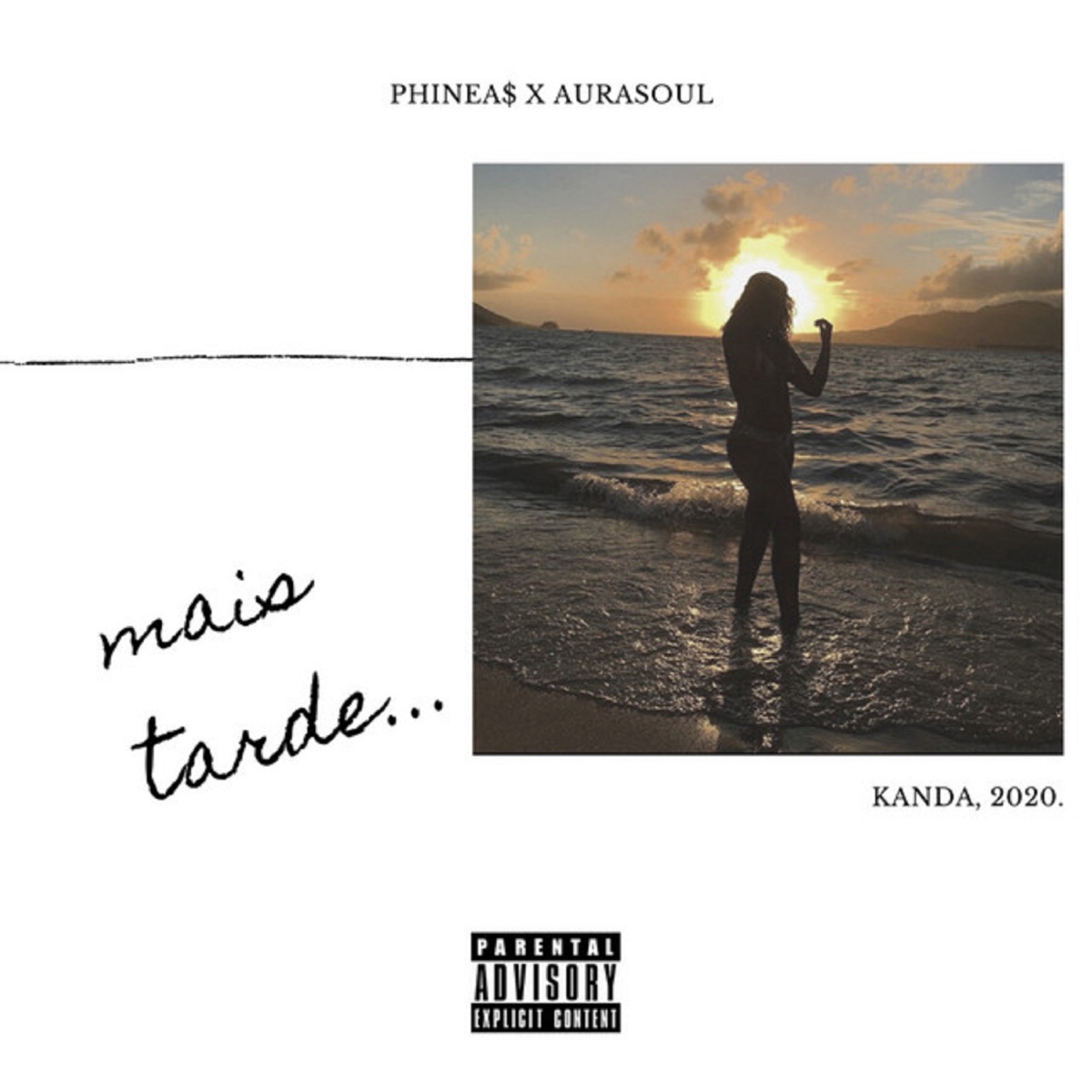 MAIS TARDE... (feat. AuraSoul) - Single by PHINEA$ album cover