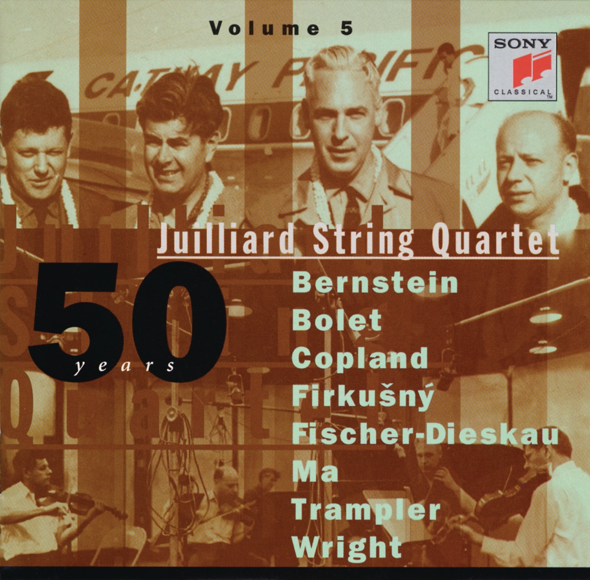 Juilliard String Quartet: Great Collaborations by Juilliard String Quartet & Rudolf Firkusny album cover
