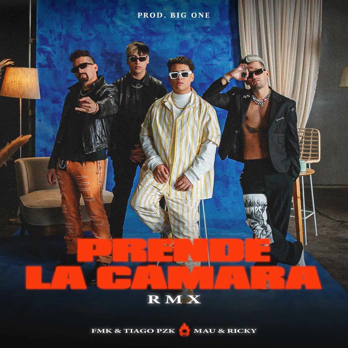 Prende la Cámara RMX - Single by FMK, Tiago PZK & Mau y Ricky album cover