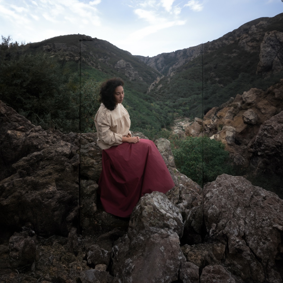 With My Lute - Single by Aisha Orazbayeva album cover