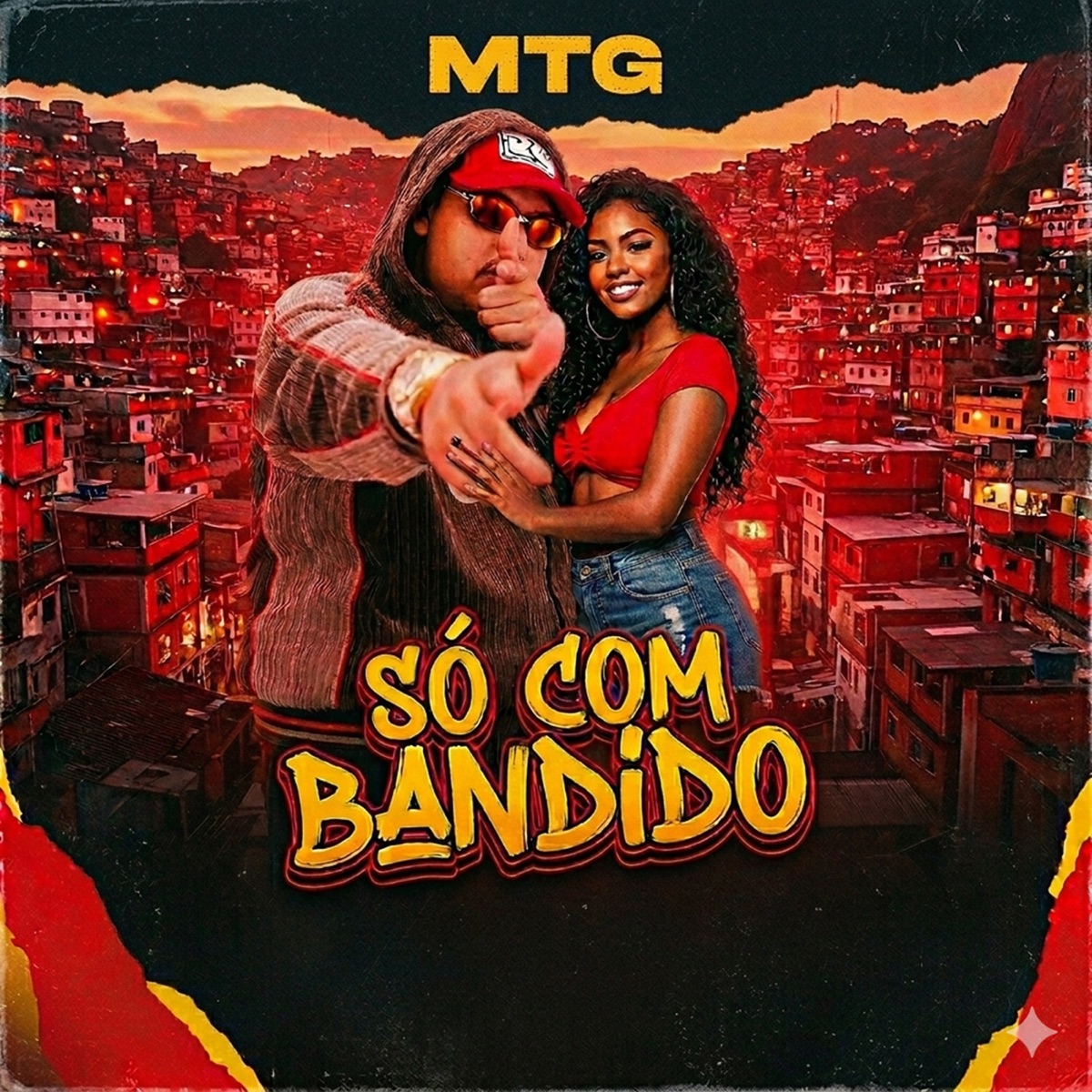 MTG - Só com bandido - Single by DJ Lerri 22 album cover