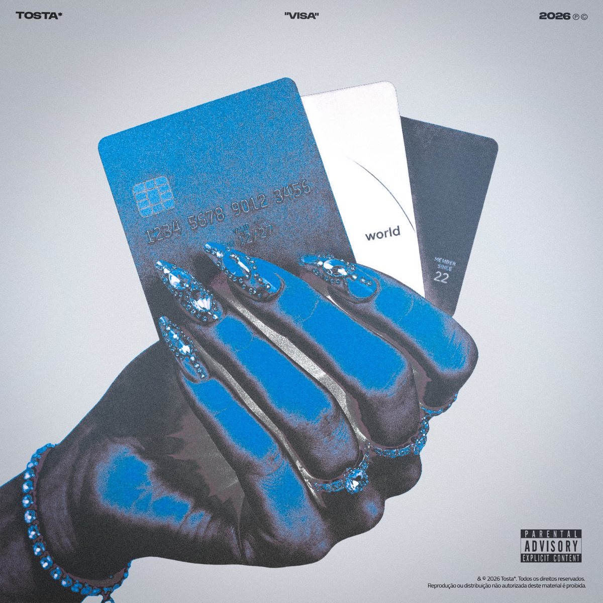 VISA (feat. Thiago sub) - Single by TOSTA* album cover
