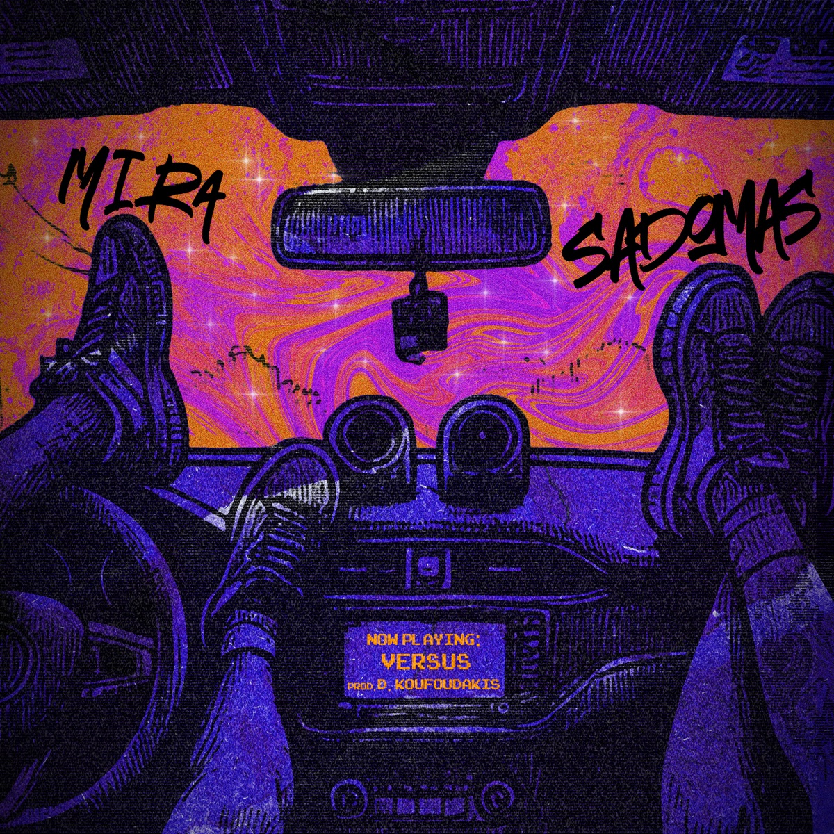VERSUS - Single by MIRA, Sadomas & Dimitris Koufoudakis album cover