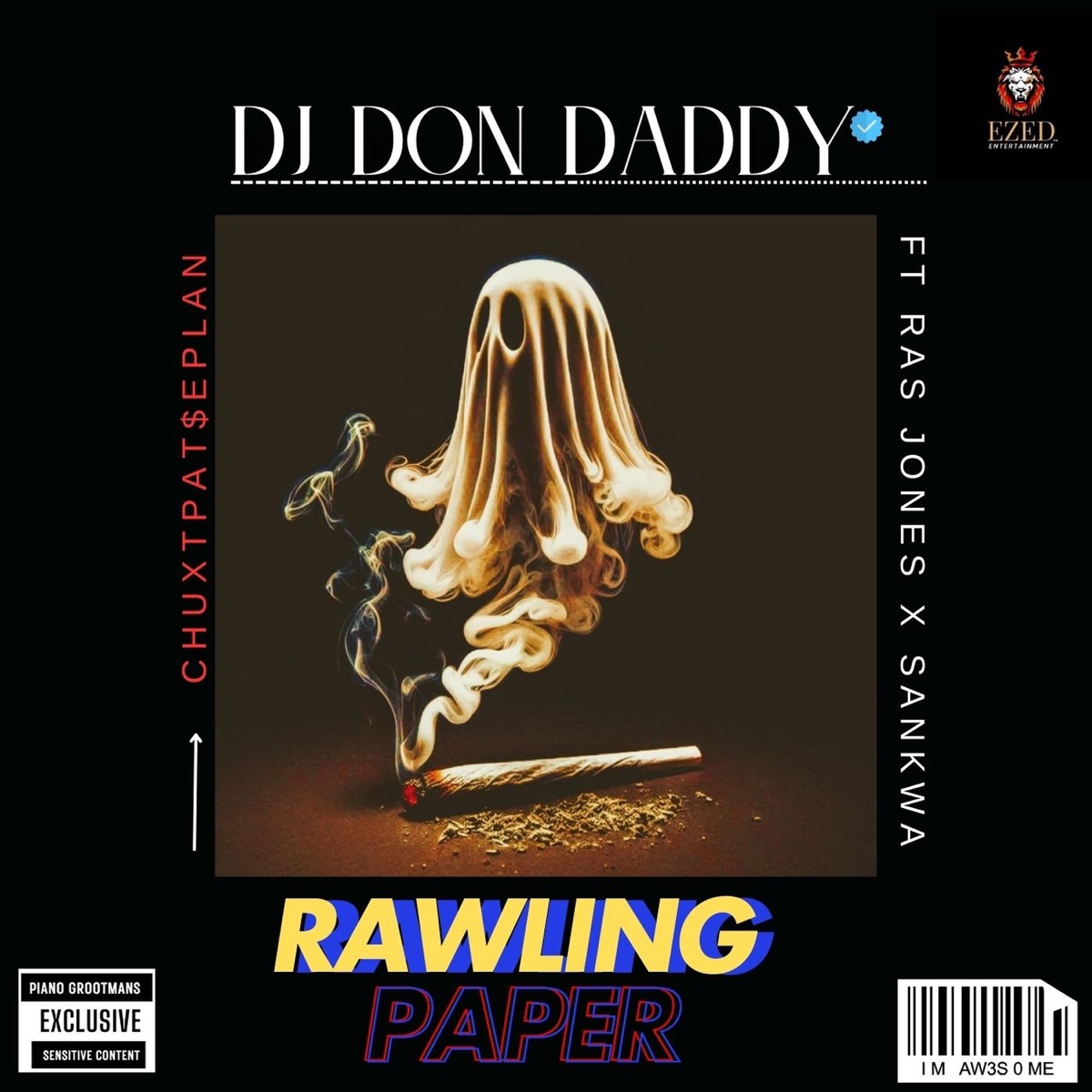 Rawling Paper (feat. Chuxtpat$eplan, Ras Jones & Sankwa) [Special Version] - Single by DJ DON DADDY ORIGINAL album cover