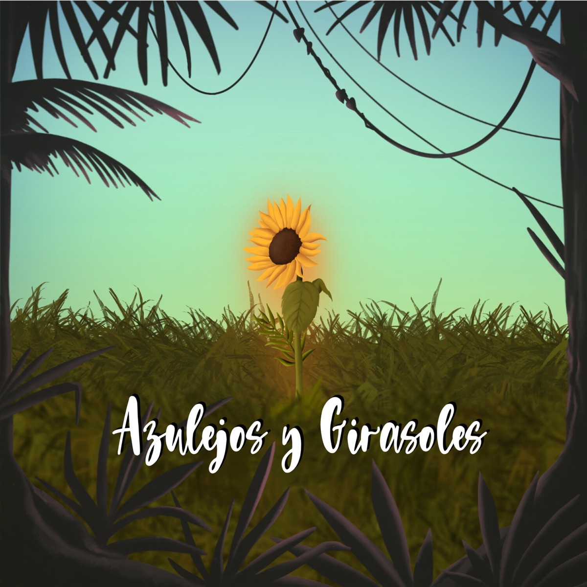 Azulejos Y Girasoles (feat. Nadye) - Single by The Wild Boories album cover