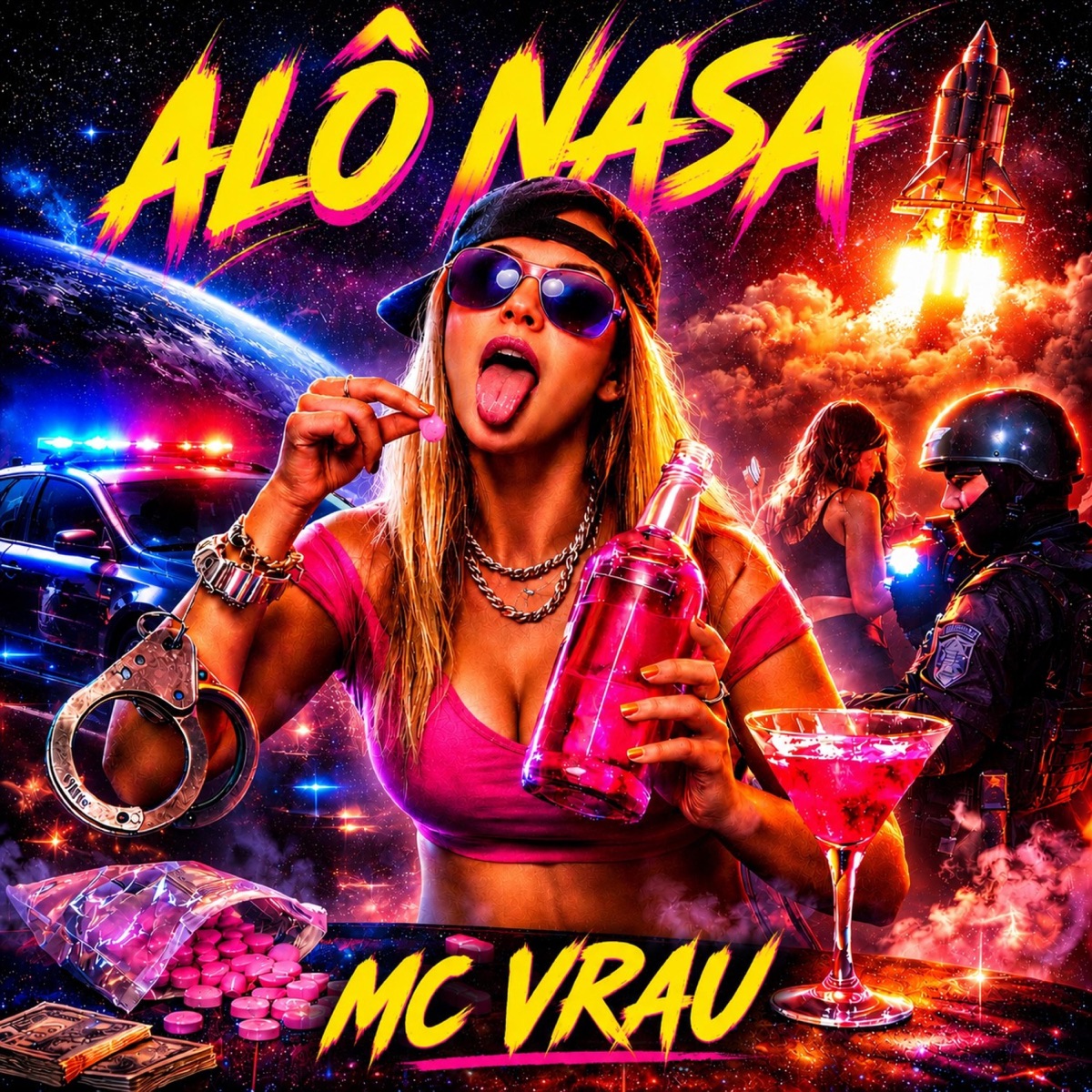 ALô NASA - Single by Mc vrau album cover