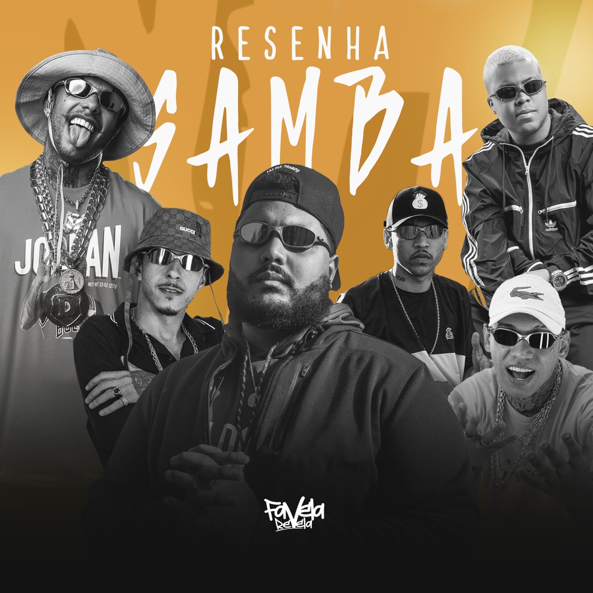Resenha Samba (feat. Mc Rey, Mc André SP & Mc Darin) - Single by Mc Gury, Mc Charada & Dj Nando album cover