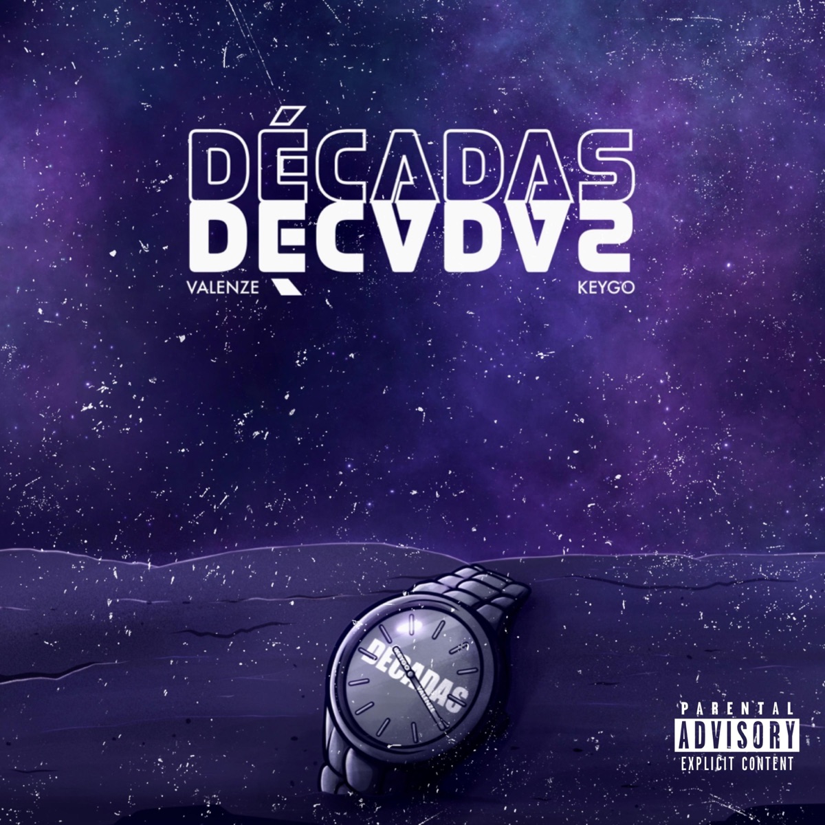 Decadas - Single by Valenze & KeyGo album cover