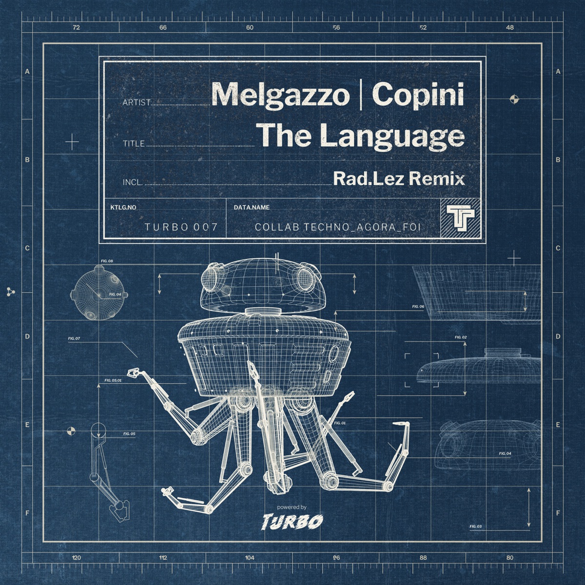 The Language - Single by Melgazzo & Copini album cover