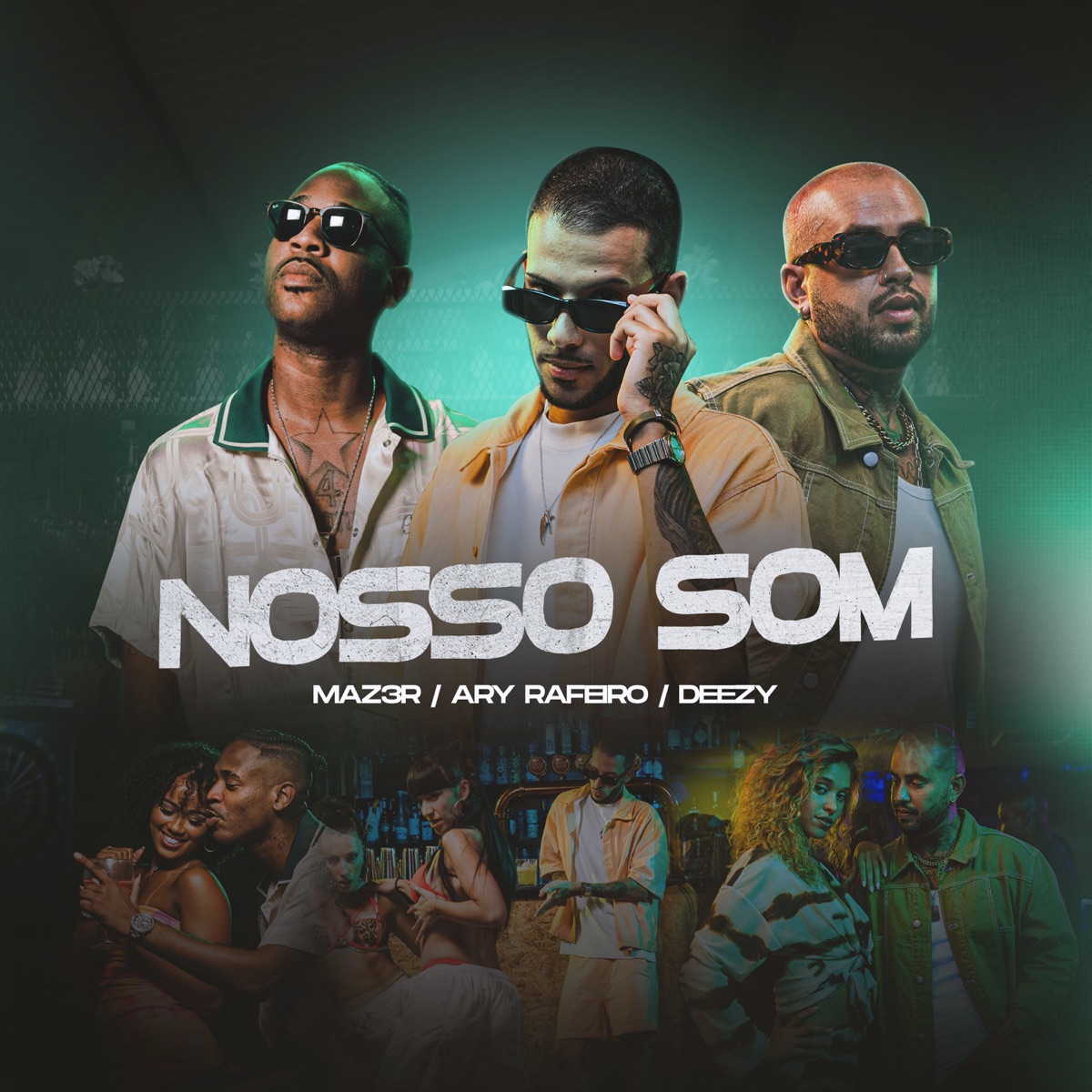 Nosso Som - Single by MAZ3R, Ary Rafeiro & Deezy album cover