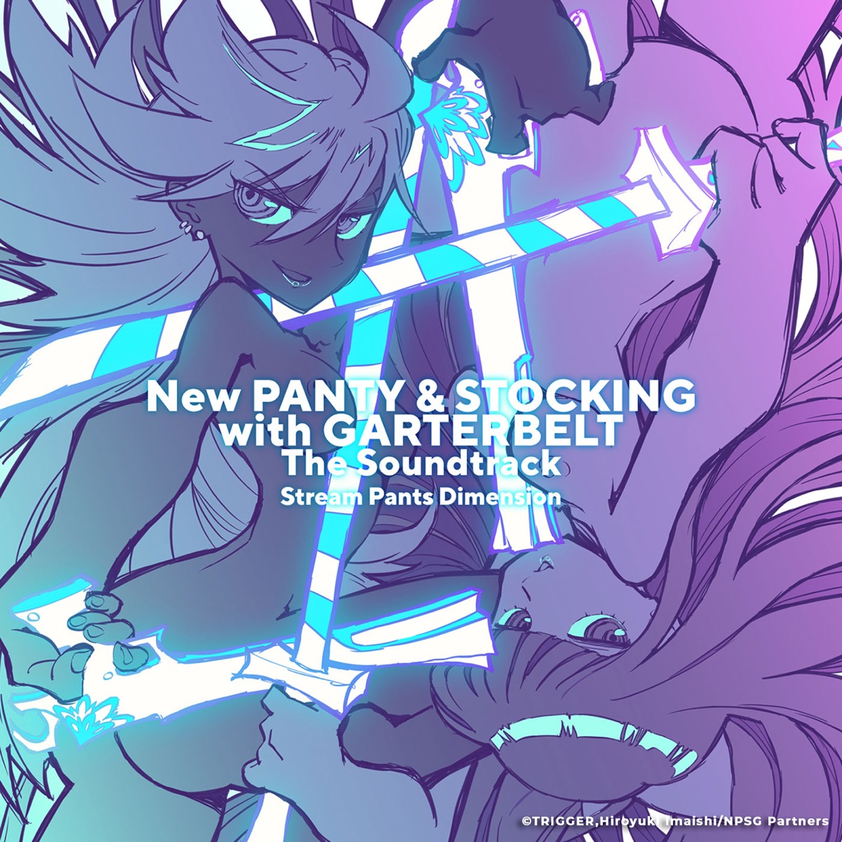 New PANTY & STOCKING with GARTERBELT The Soundtrack Stream Pants Dimension by Taku Takahashi album cover