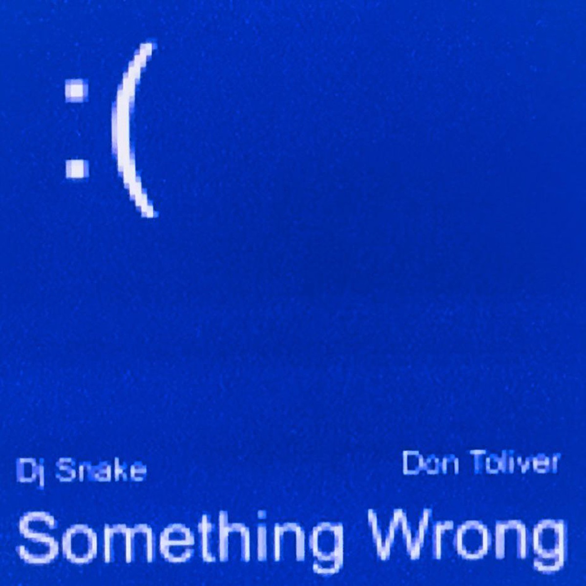Something Wrong - Single by DJ Snake & Don Toliver album cover artwork