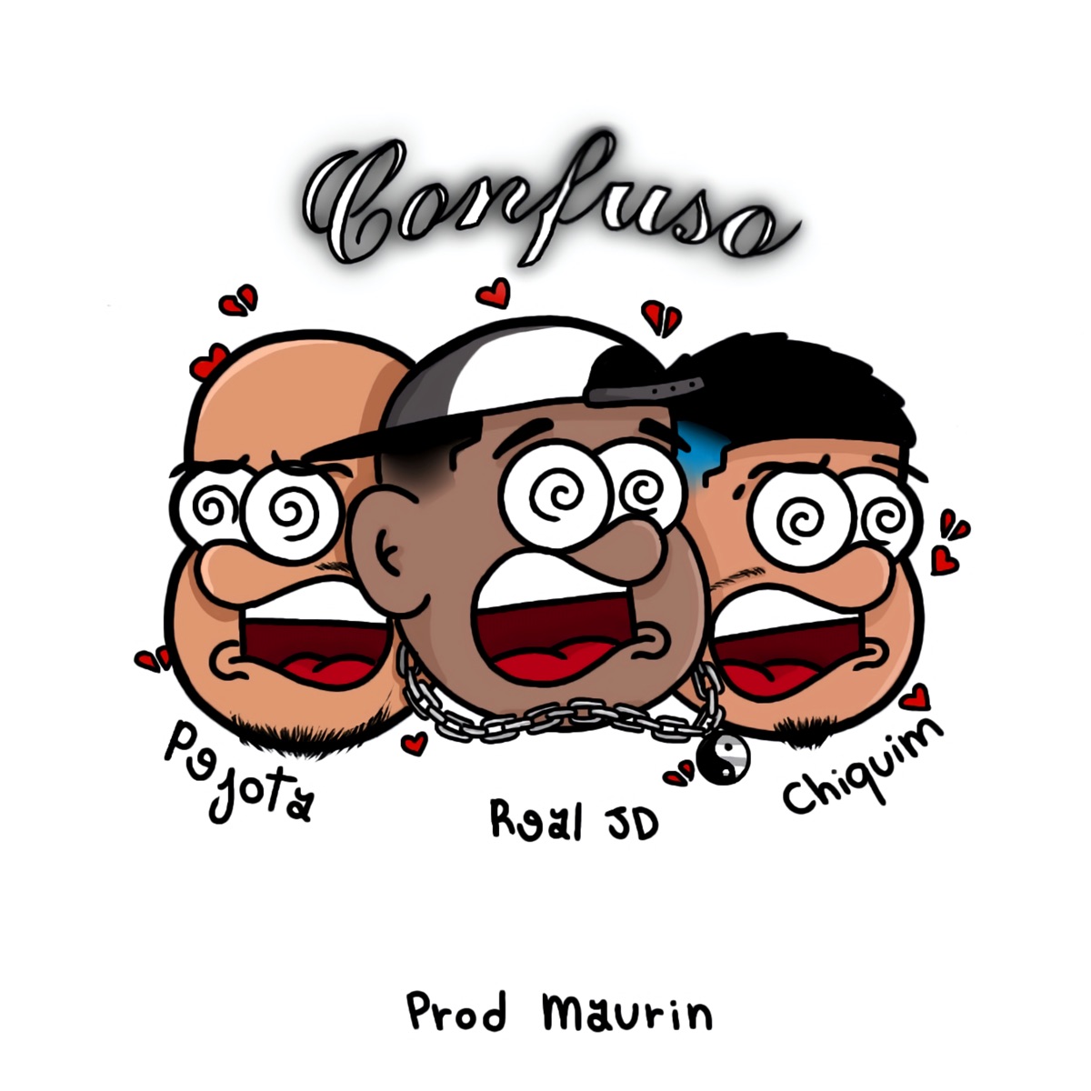 Confuso (feat. Chiquim, PEJOTA & Maurin) - Single by REAL JD album cover