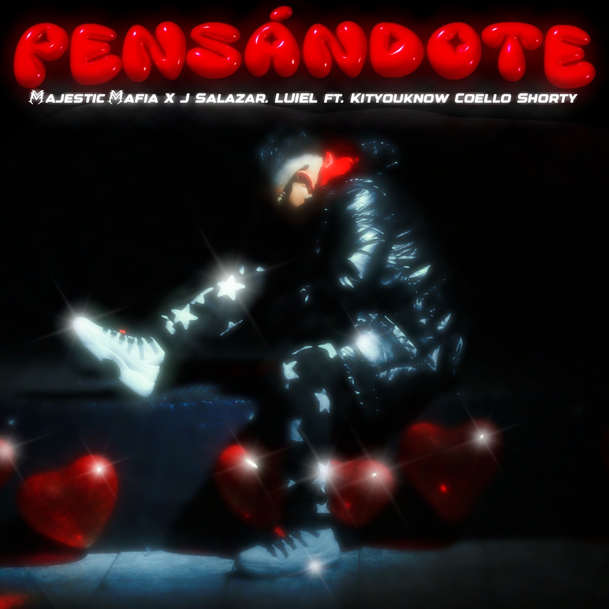 Pensándote (feat. kityouknow & Coello Shorty) - Single by Majestic Mafia, J Salazar. & LUIEL album cover
