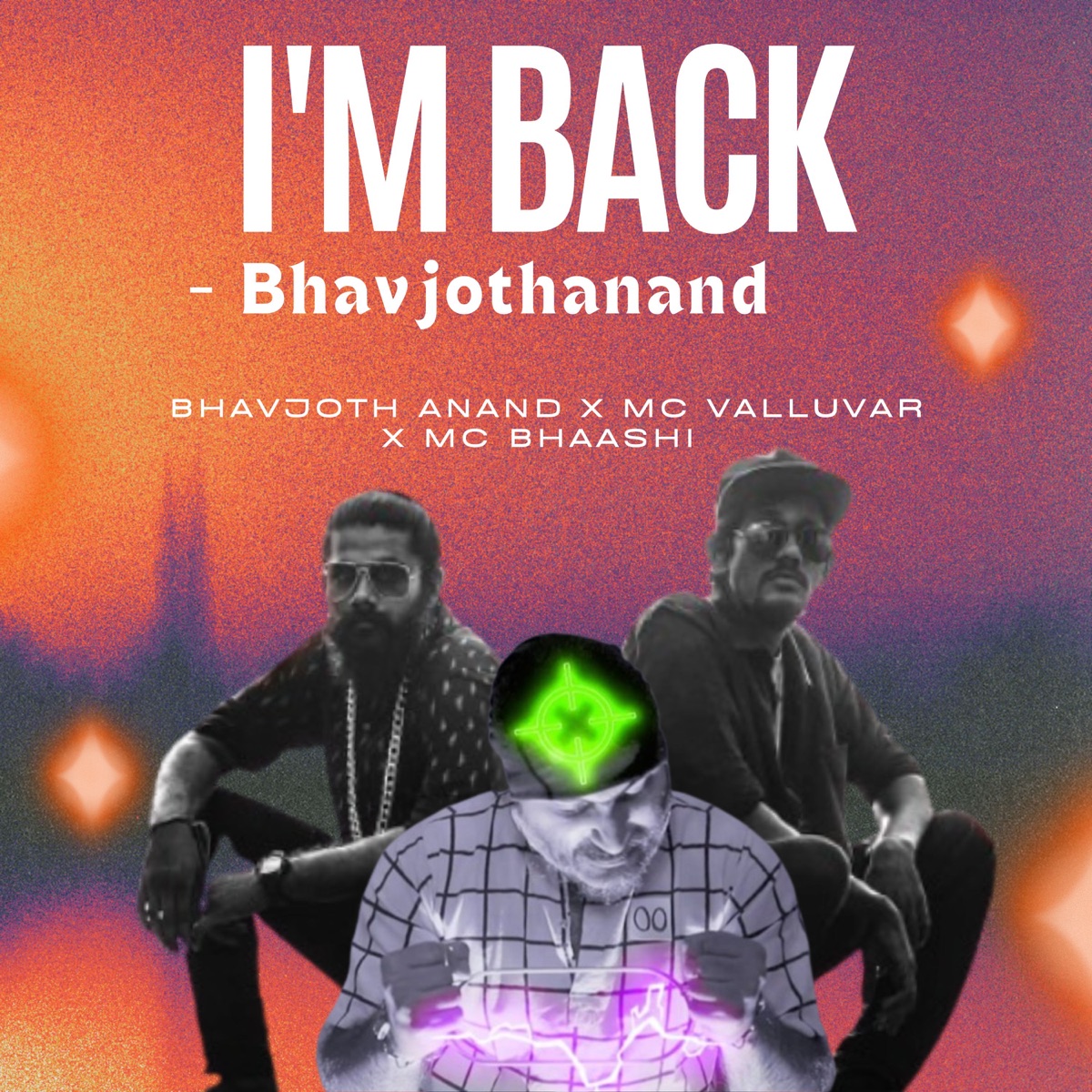 I'M BACK - BhavjothAnand (feat. Varun Parandhaman) - Single by Bhavjoth Anand & Mc Bhaashi album cover