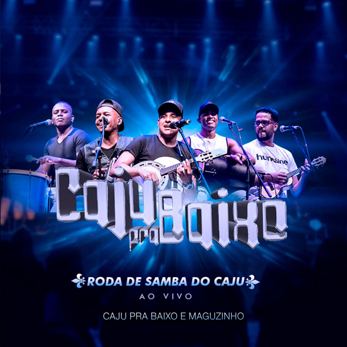 Roda de Samba do Caju (Ao Vivo) by Caju Pra Baixo & Maguzinho album cover