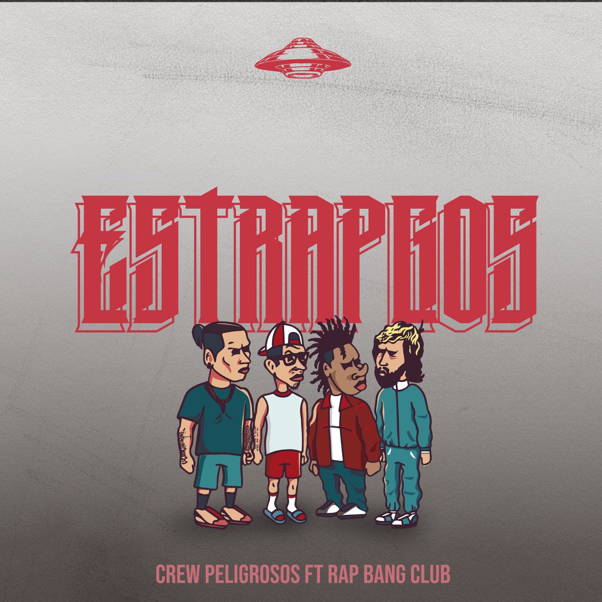 Estrapgos (feat. Rap Bang Club) - Single by Crew Peligrosos album cover