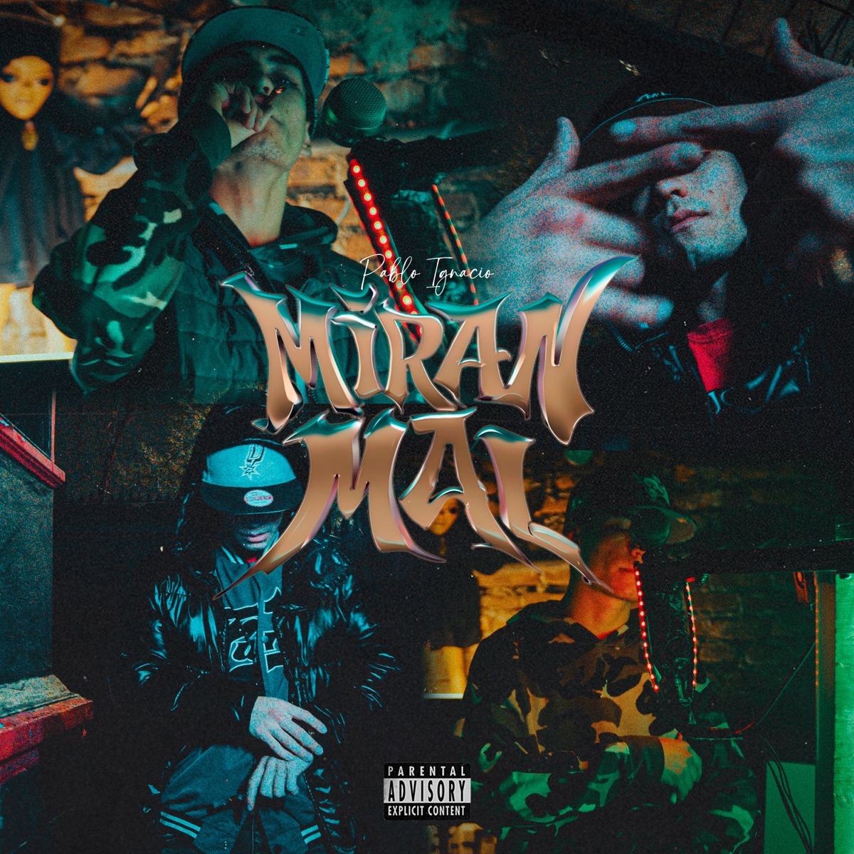 MIRAN MAL - Single by PVBLO IGNACIO album cover