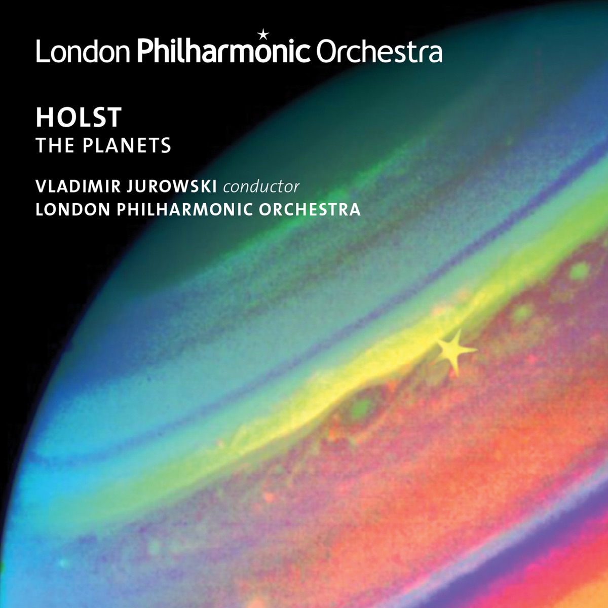 Holst: The Planets by Vladimir Jurowski & London Philharmonic Orchestra album cover