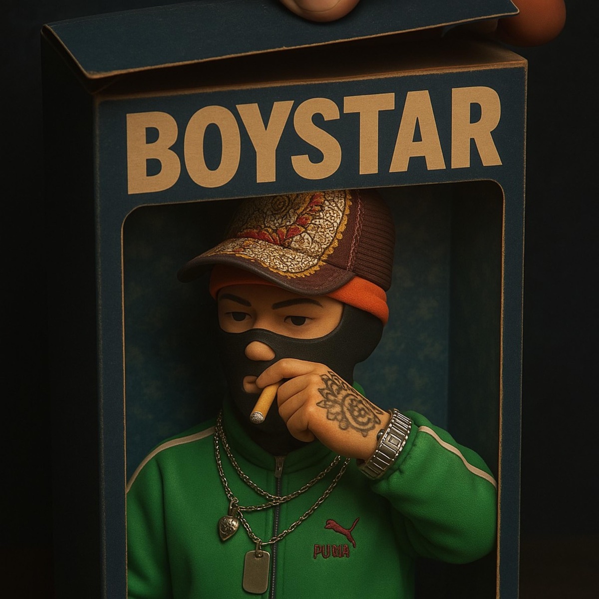 BoyStar (feat. YoungSamu) - Single by Uknowc4rti3r album cover