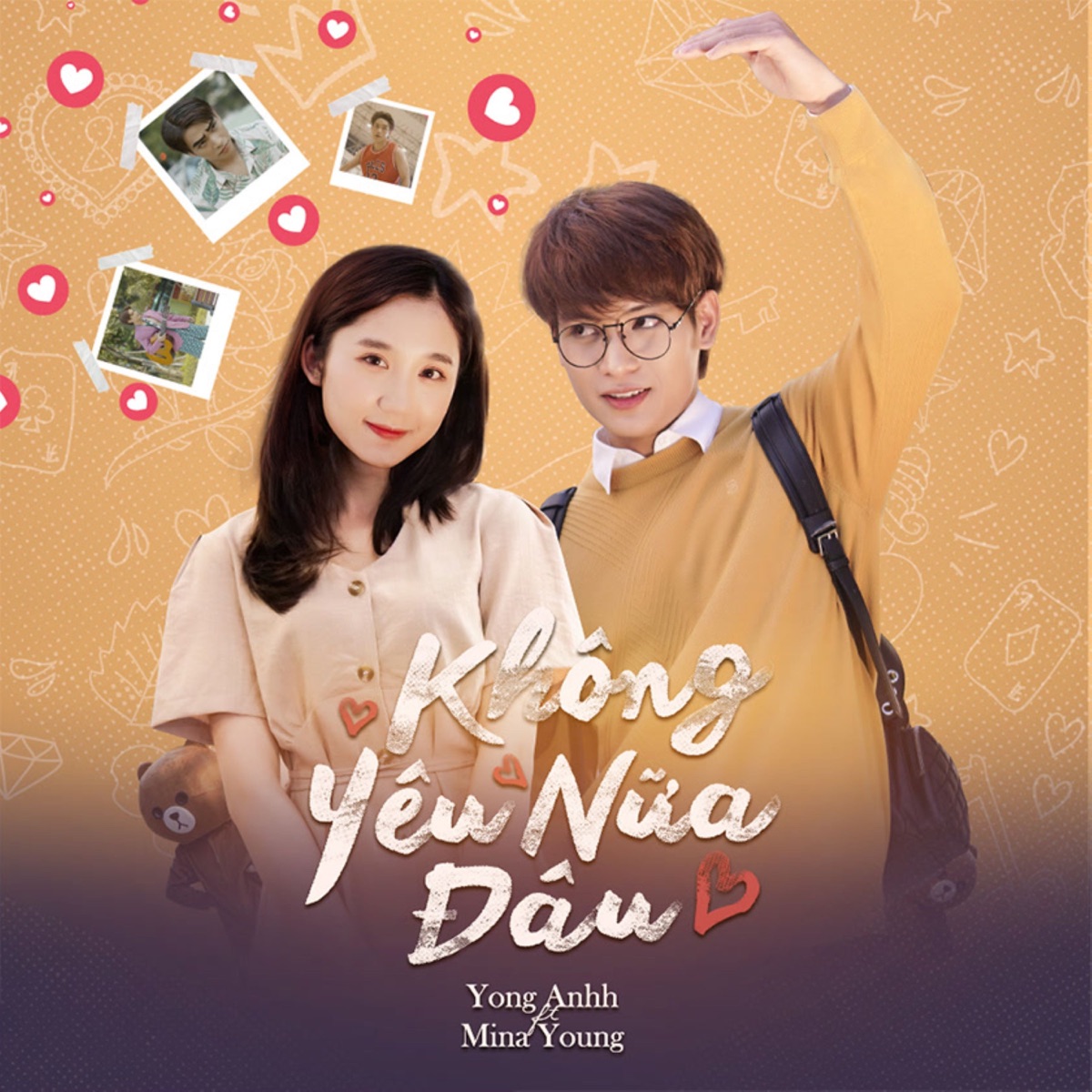 Không Yêu Nữa Đâu - Single by Yong Anh & Mina Young album cover