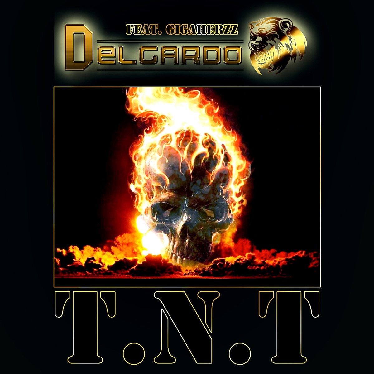 T.N.T. (Club Version) [feat. Gigaherzz] - Single by Delgardo album cover