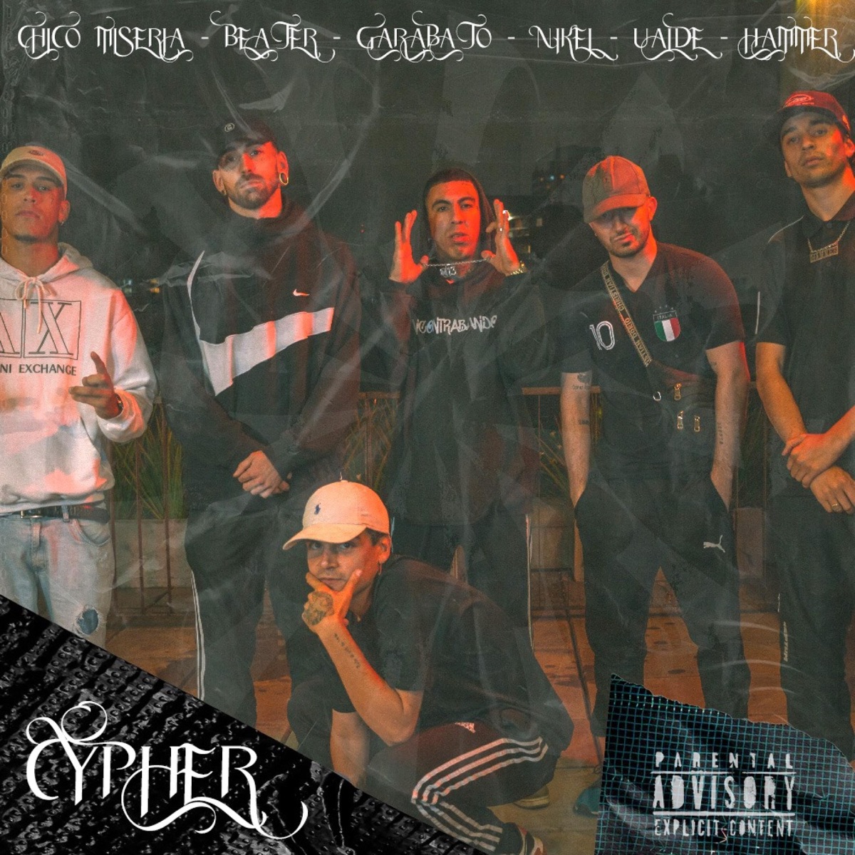 Cypher, Vol. 1 (feat. Beater, Ualde, Nikel, Chico Miseria, Hammer & IGNRNT) - Single by Garabato album cover