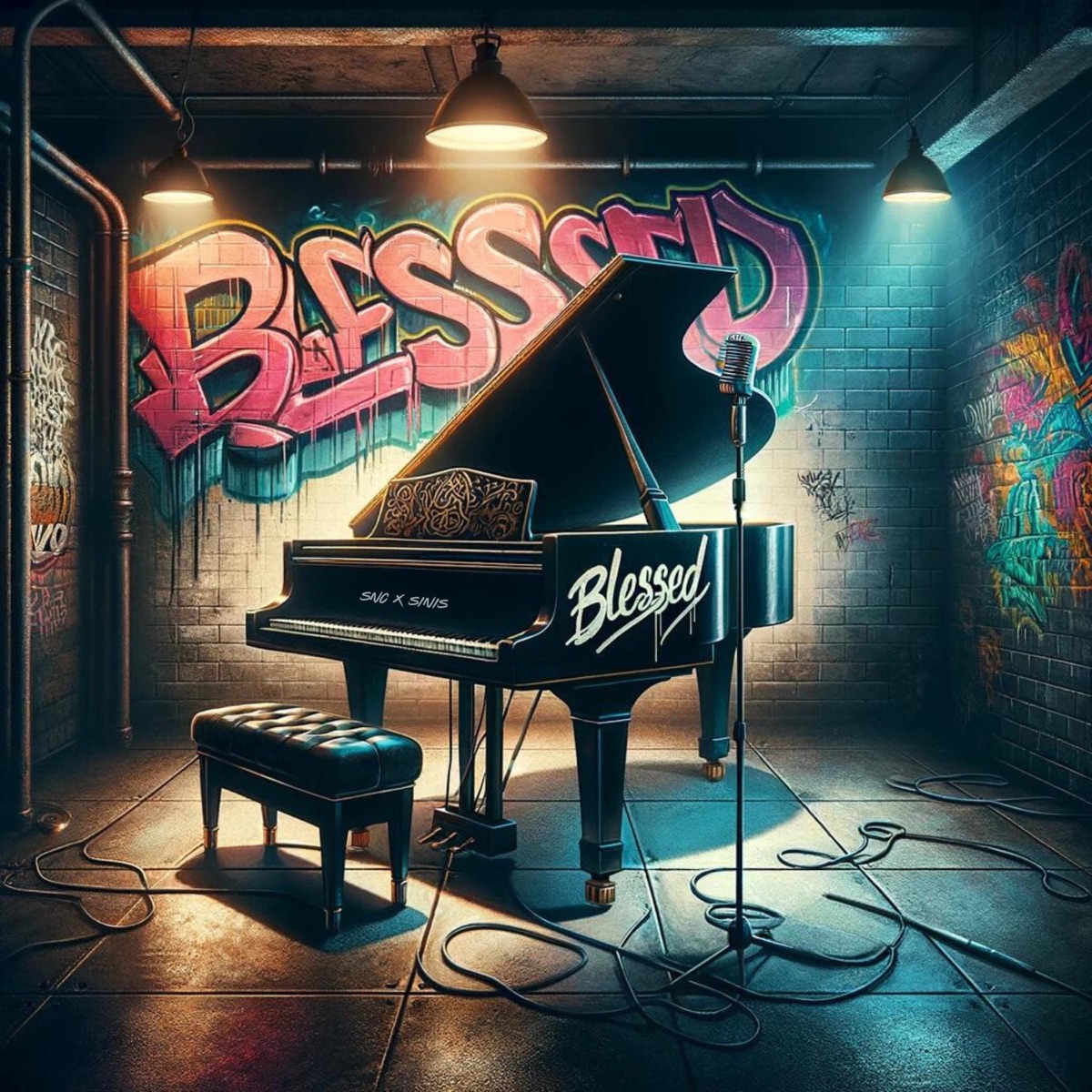 BLESSED - Single by Sinesca & Sinis album cover