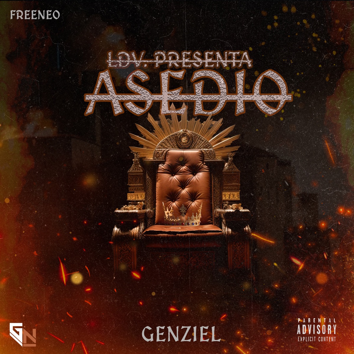 Asedio - Single by Genziel album cover