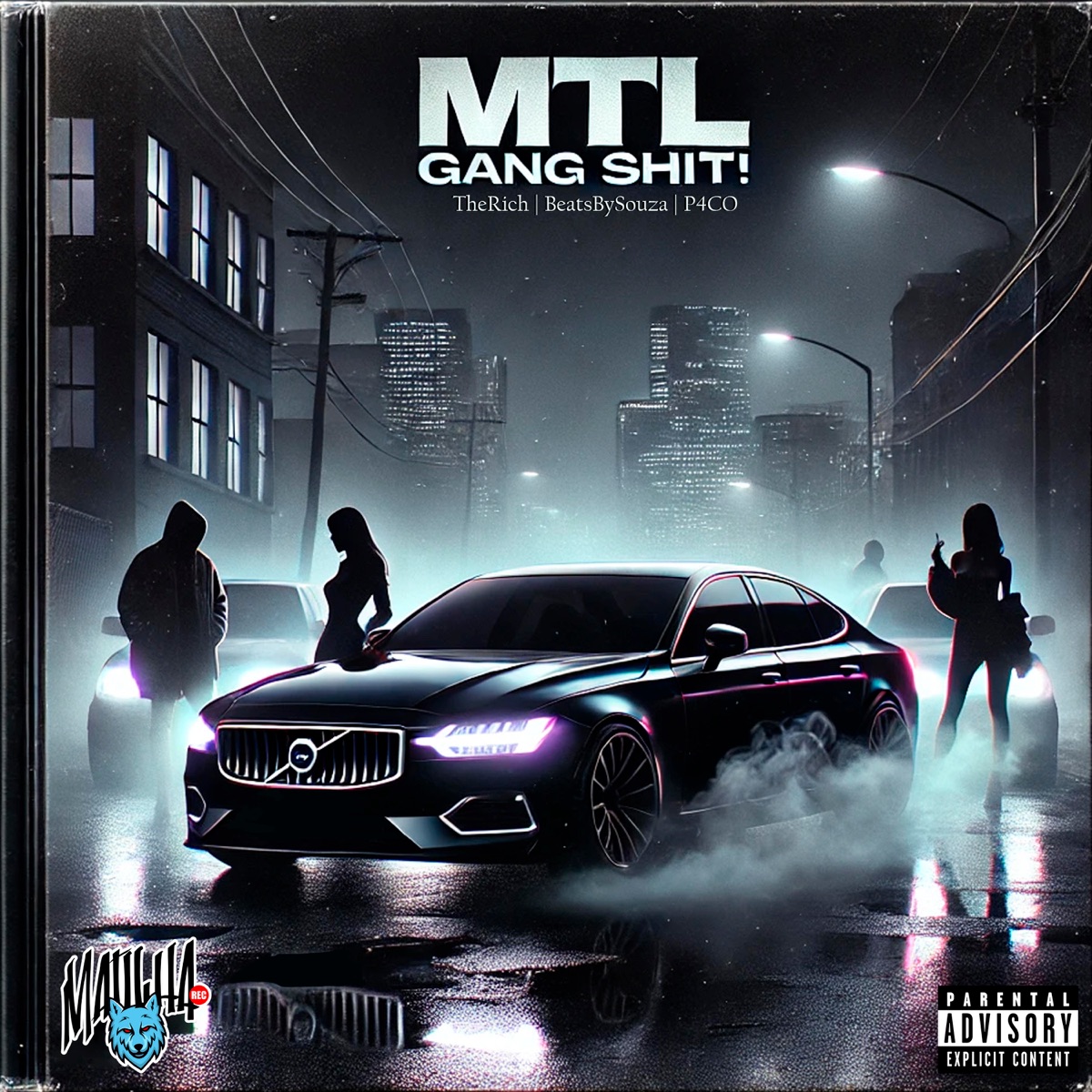 Mtl Gang Shit! - Single by Beatsbysouza, TheRich & P4CO album cover
