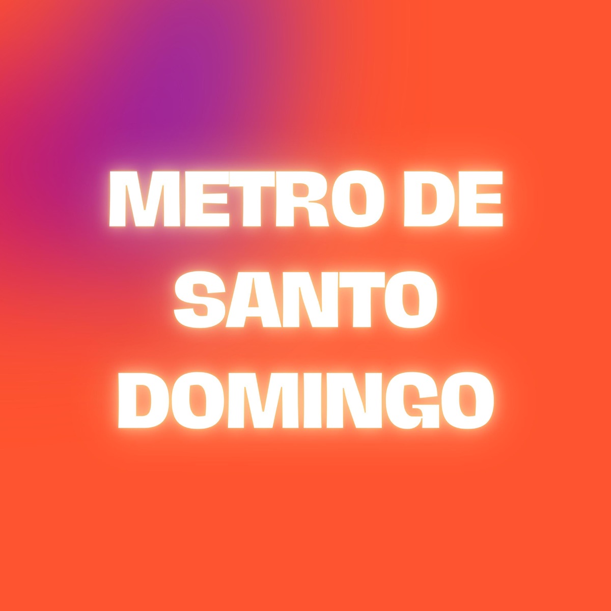 metro de santo domingo (feat. 100tifico) - Single by El Rey Mufa album cover
