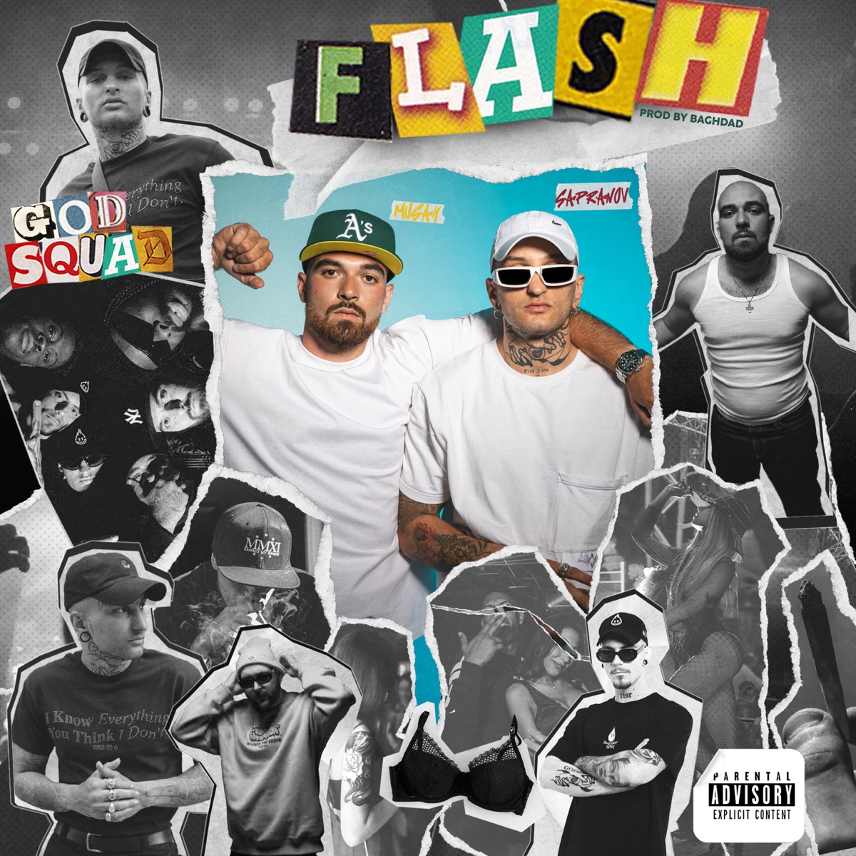 FLASH - Single by Sapranov, Musah & Baghdad album cover