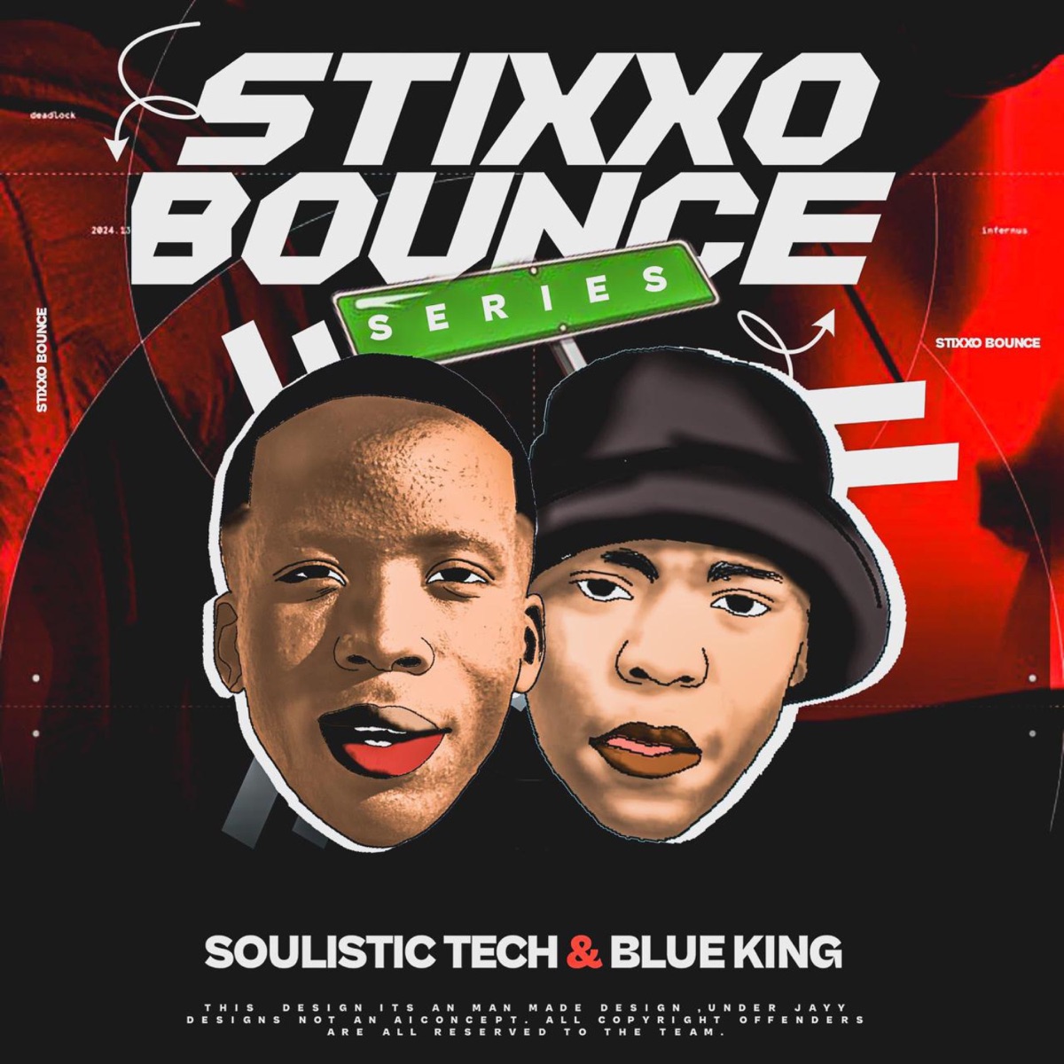 Stixxo Bounce Series by Blue King RSA & Soulistic Tech album cover