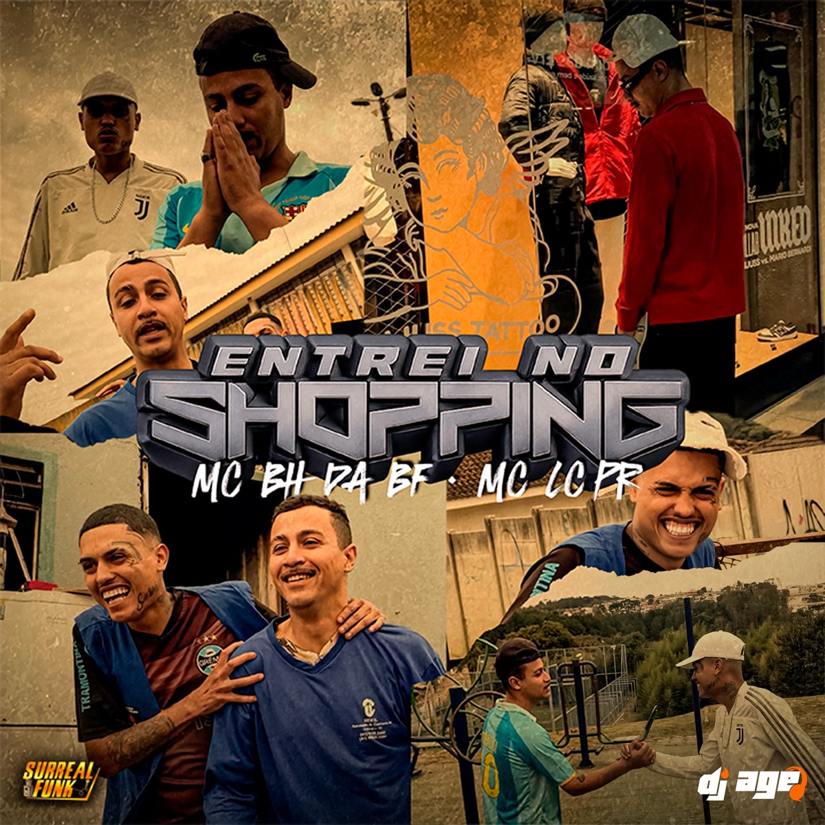 Entrei no Shopping - Single by MC BH da BF, MC LC PR & DJ Age album cover