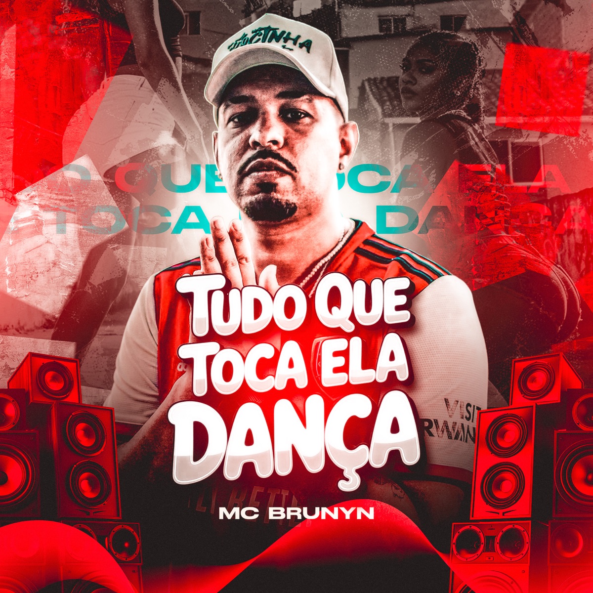 Tudo Que Toca Ela Dança - Single by Mc Brunyn album cover