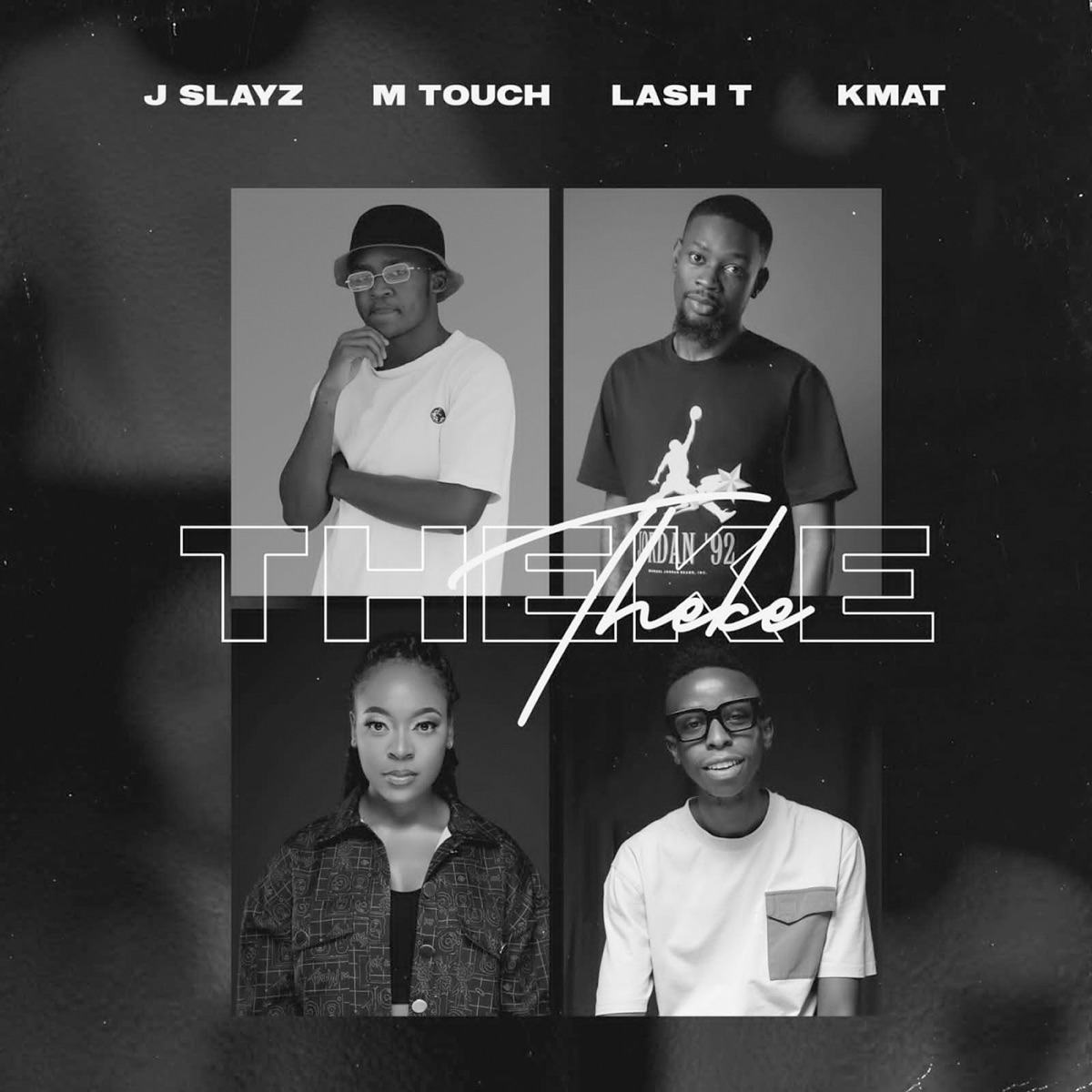 Theke (feat. Lash T, Kmat, M-Touch) - Single by J Slayz album cover