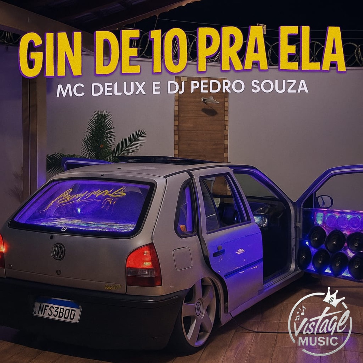 Gin de 10 pra Ela - Single by Dj Pedro Souza & Mc Delux album cover