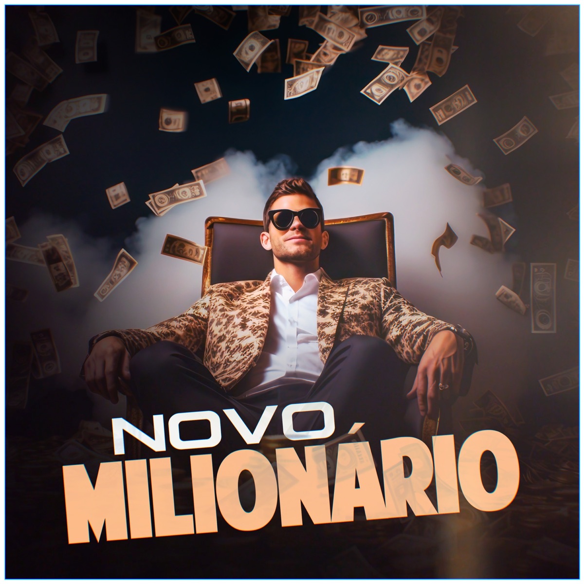 Novo Milionário (feat. DJ W7 OFICIAL) - Single by Mc Vzs album cover