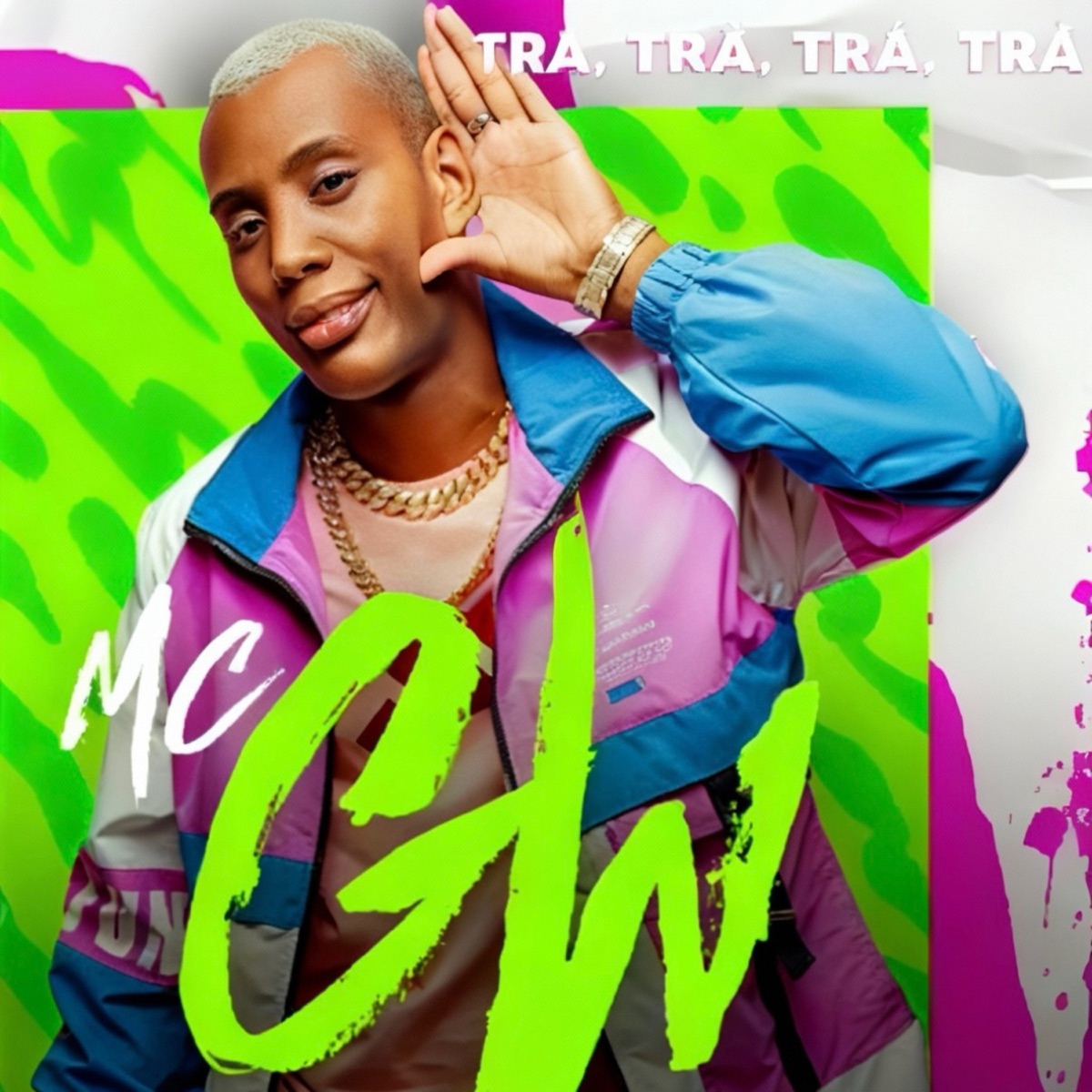TRÁ, TRÁ, TRÁ, TRÁ - Single by Mc Gw & DJ PHG album cover