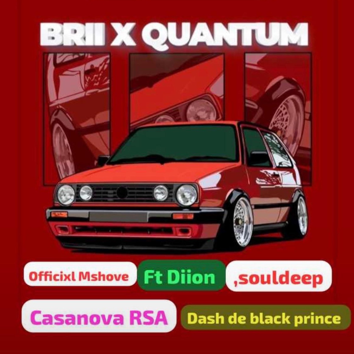 Moporofeta (feat. Diion, Dash de black prince, Casanova rsa & Souldeep) - Single by Officixl Mshove album cover